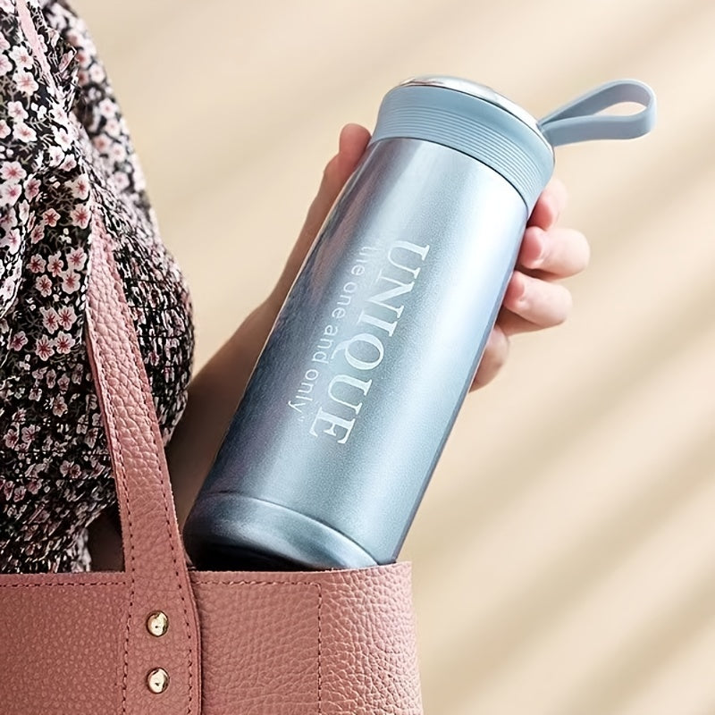 1pc Vacuum Flask Insulated Bottle Cup Insulation Vacuum Bottle Small Travel Bottle Cute 304 Stainless Steel Student Ladies Tea Coffee Water Bottle Cup