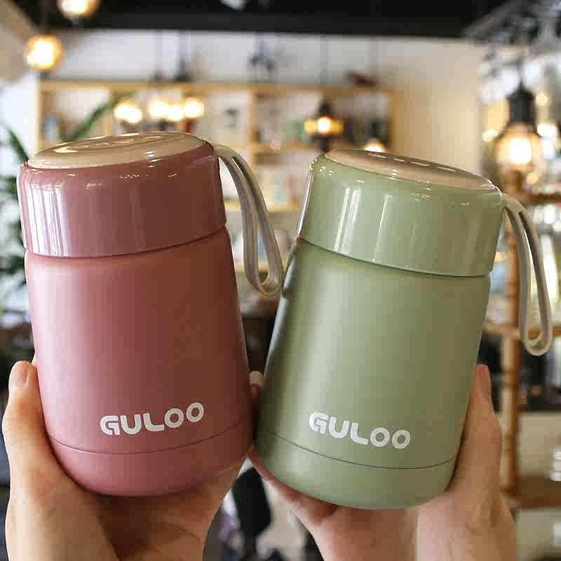 Braised Cup Women's Mini Breakfast Cup Stuffy Porridge Stuffy Tremella Bird's Nest Office Worker Artifact Portable Small Thermal Insulation Lunch Box Bucket