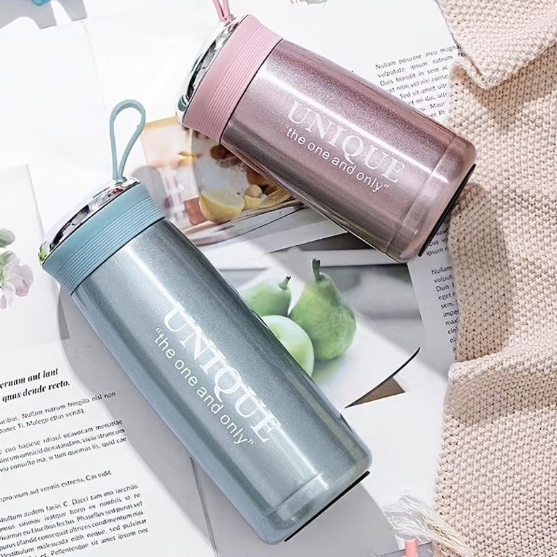 1pc Vacuum Flask Insulated Bottle Cup Insulation Vacuum Bottle Small Travel Bottle Cute 304 Stainless Steel Student Ladies Tea Coffee Water Bottle Cup
